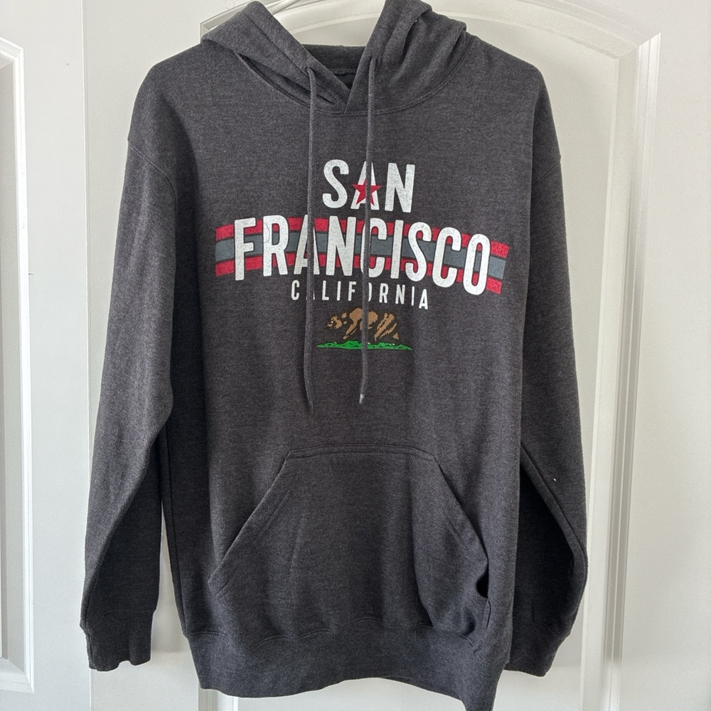 Charcoal San Francisco California Hoodie